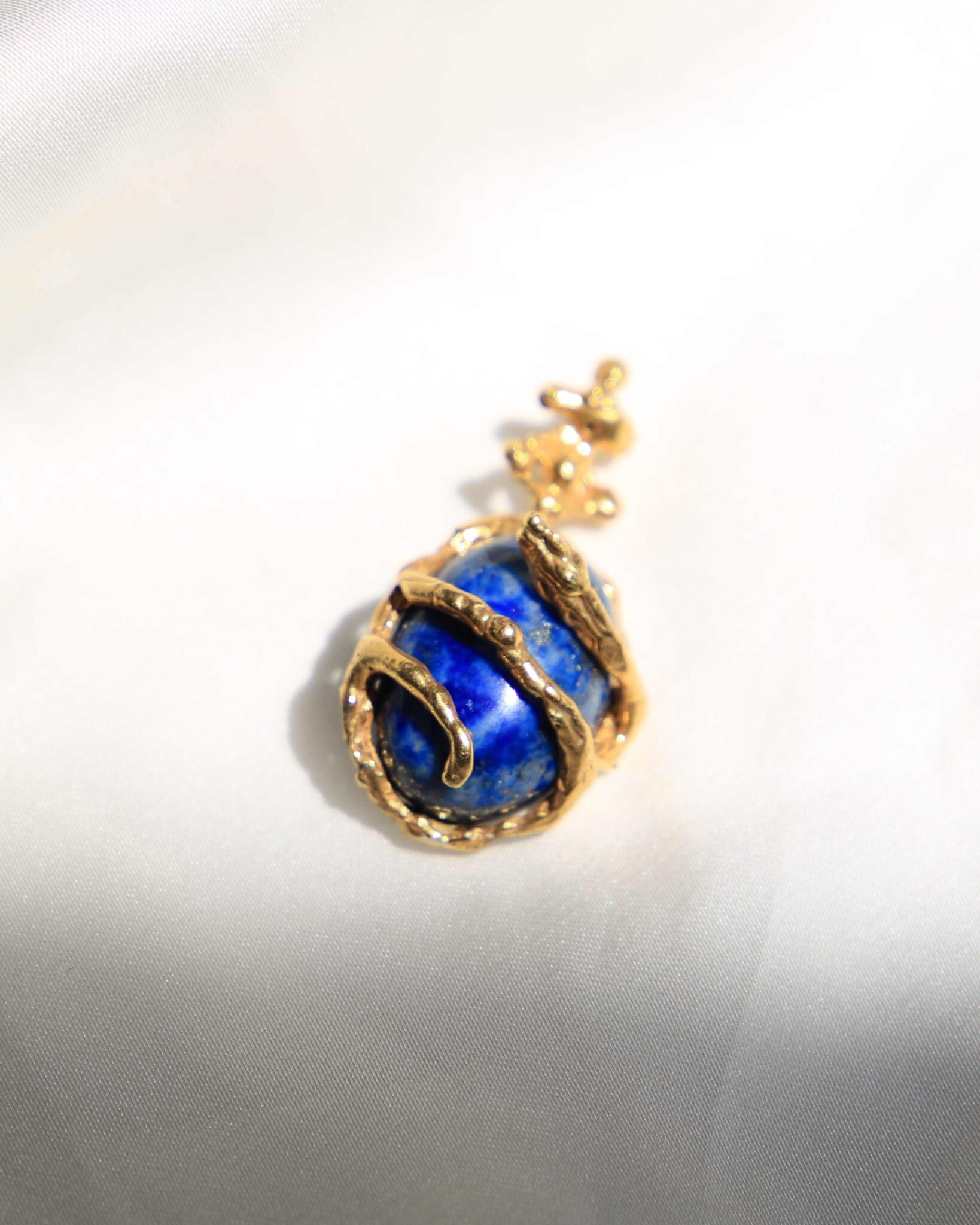Jajo Orfickie Lapis Lazuli Gold